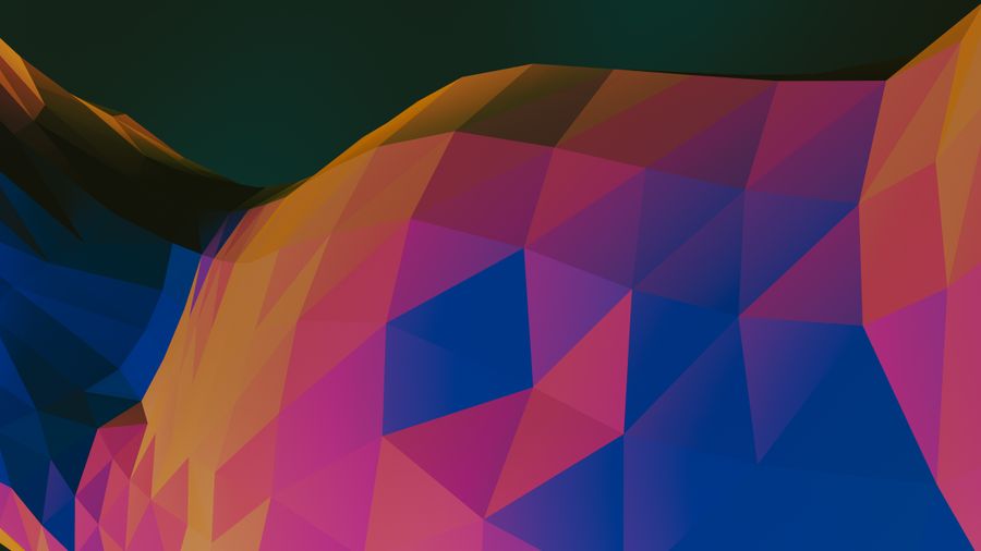 A 3d rendered art — Suggest a Color Palette phone mockup