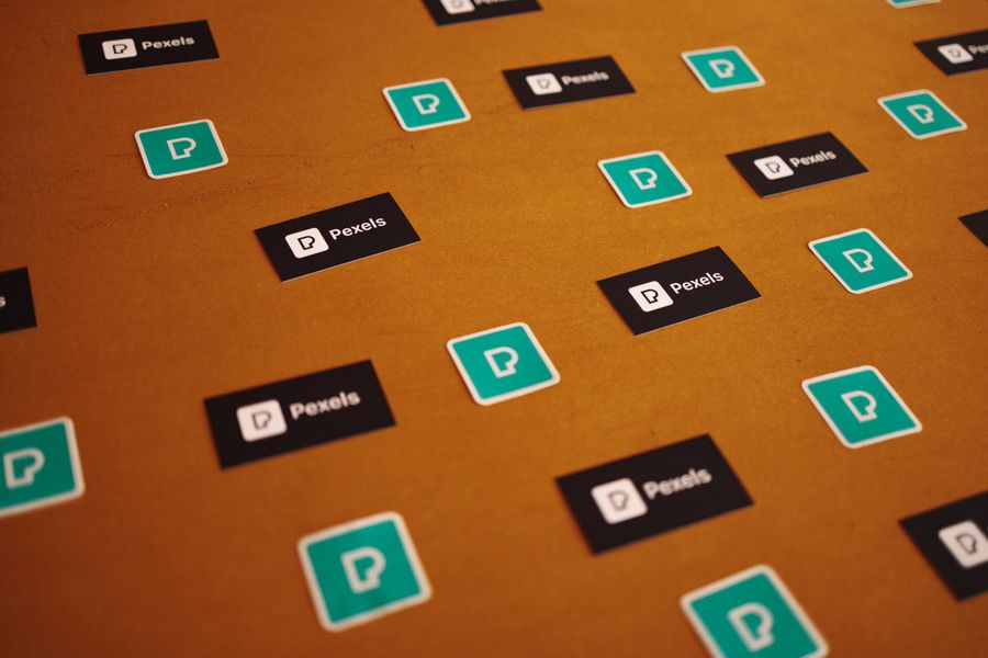 Stickers with pexels logo — after Remove Background