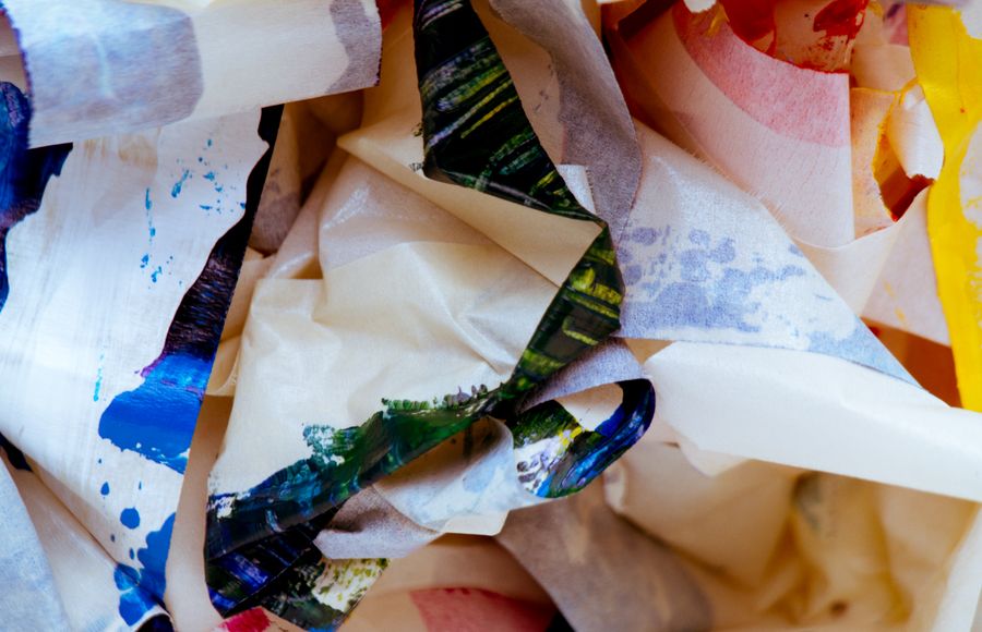 Paper scrap lot — Every photoaicompany design tool browser mockup