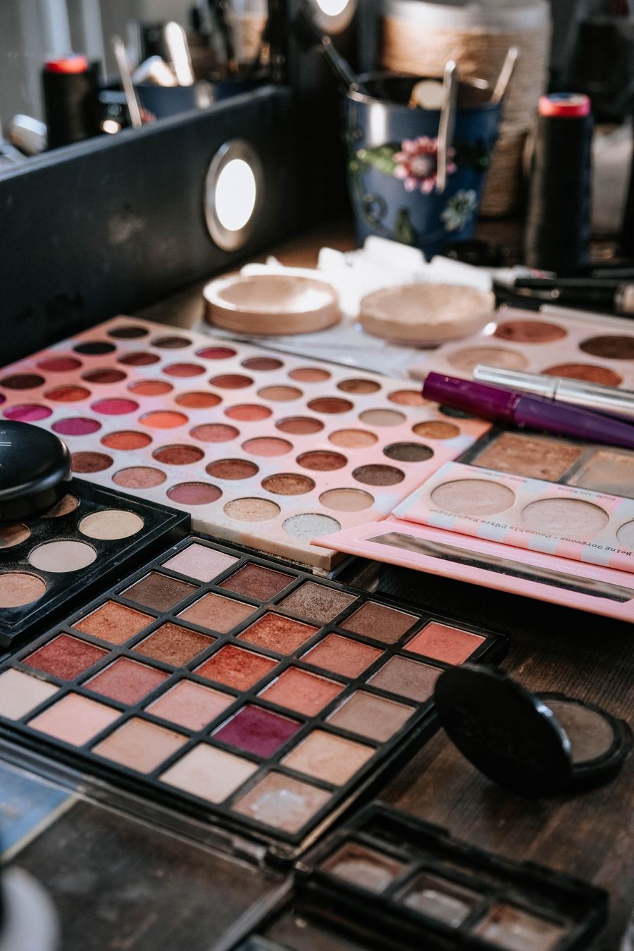 Abundance of makeup accessories — Remove Background template-card mockup