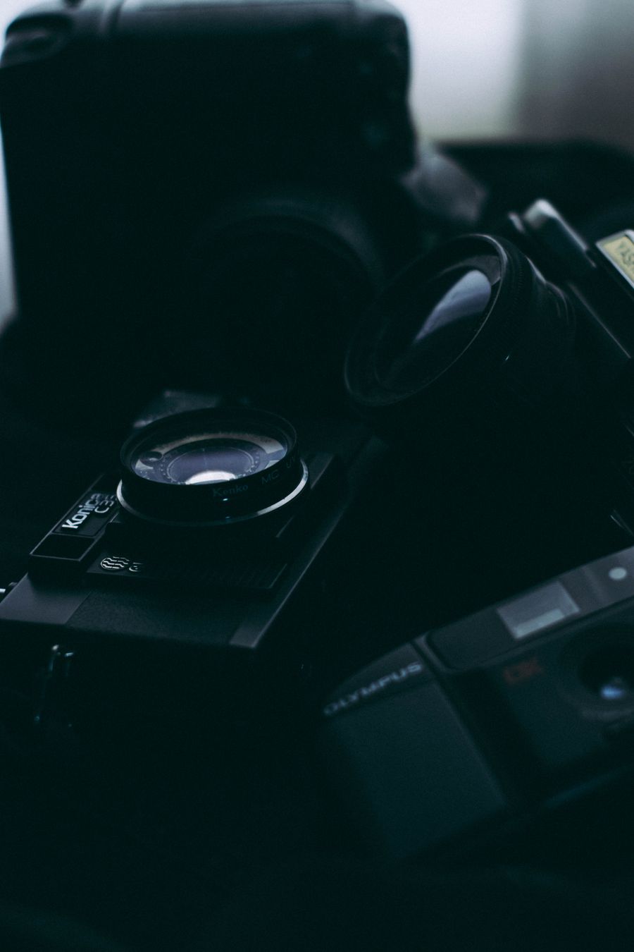Close up of black camera — Export a Design technique