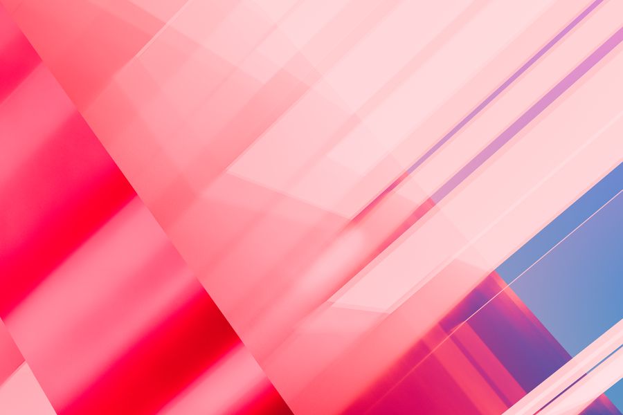 Abstract geometric pink and blue gradient design — Export a Design motion card