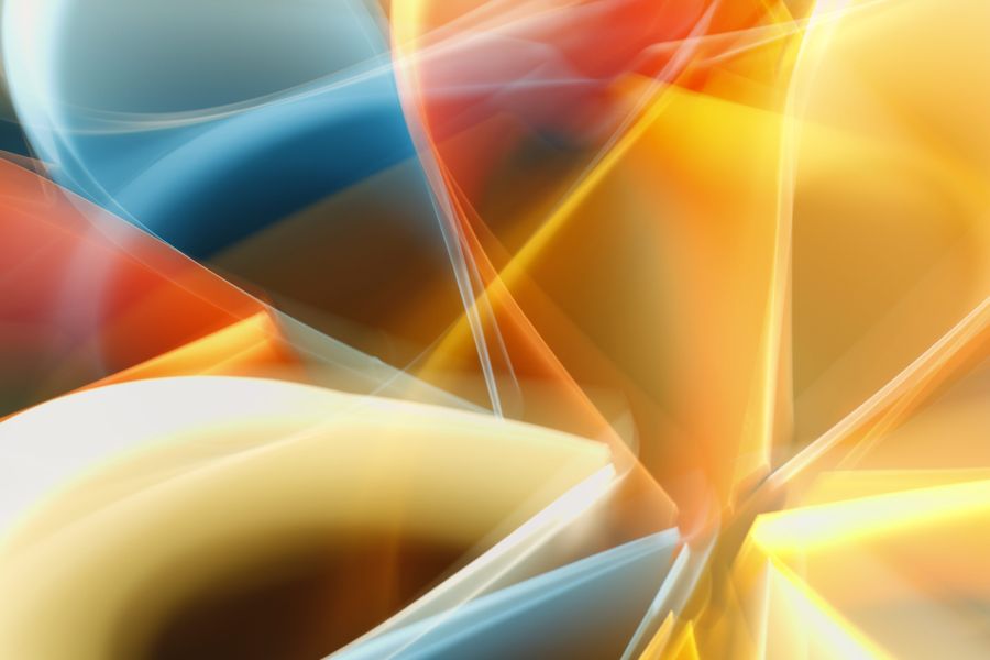 Vibrant abstract light patterns photography — Add Text browser mockup