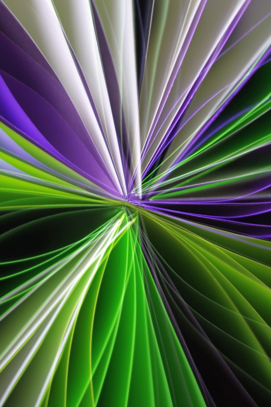 Vibrant abstract light art with green and purple — Documents templates browser mockup