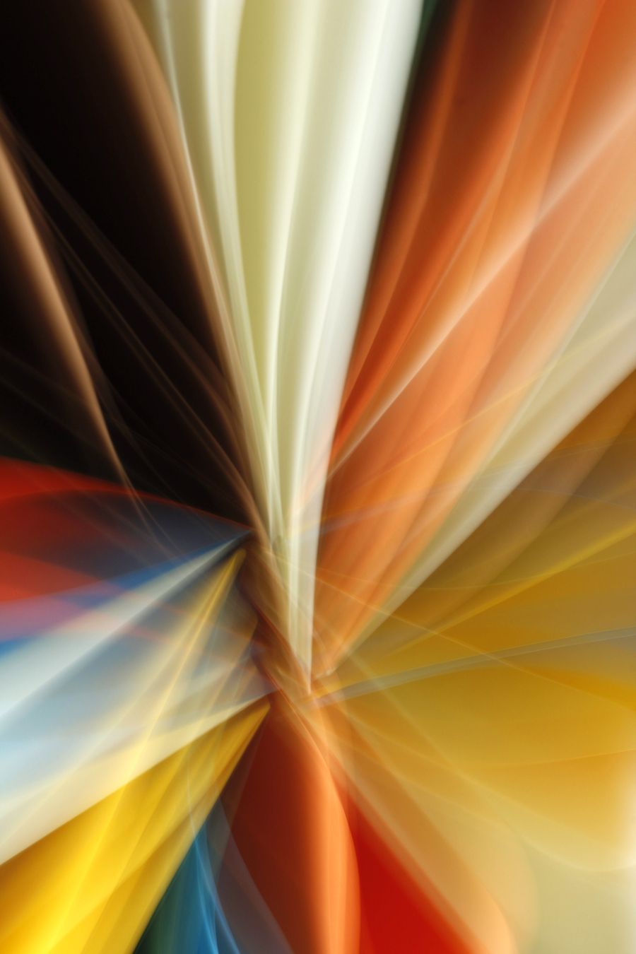 Colorful abstract light motion art — design technique
