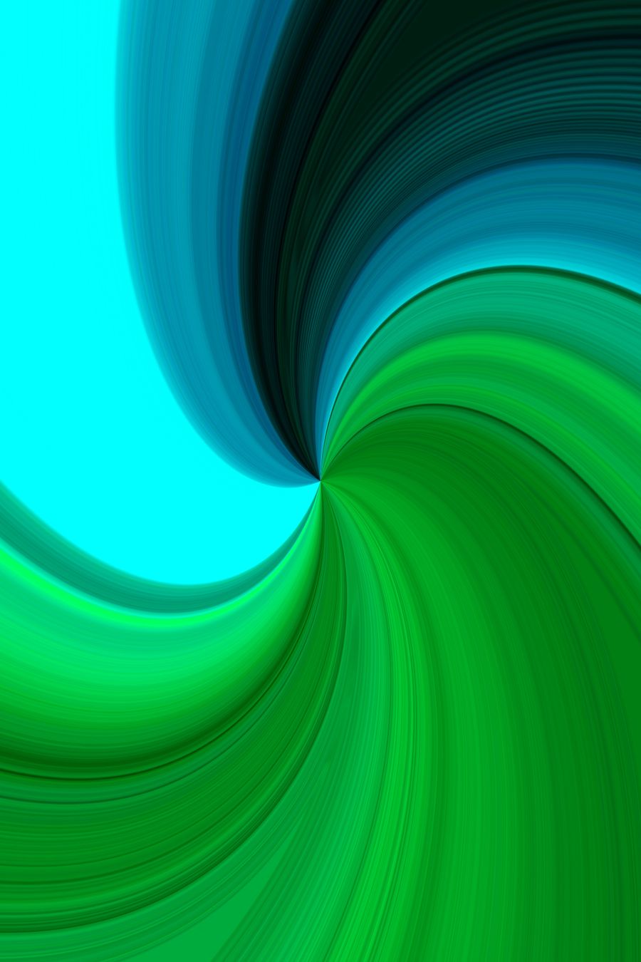 Abstract blue and green swirl design — Add Text editor mockup