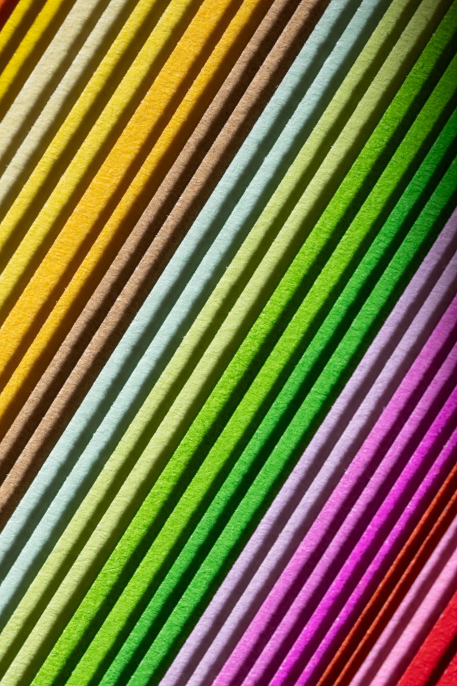 Vivid multicolored diagonal paper stripes — stock photo for Privacy Policy