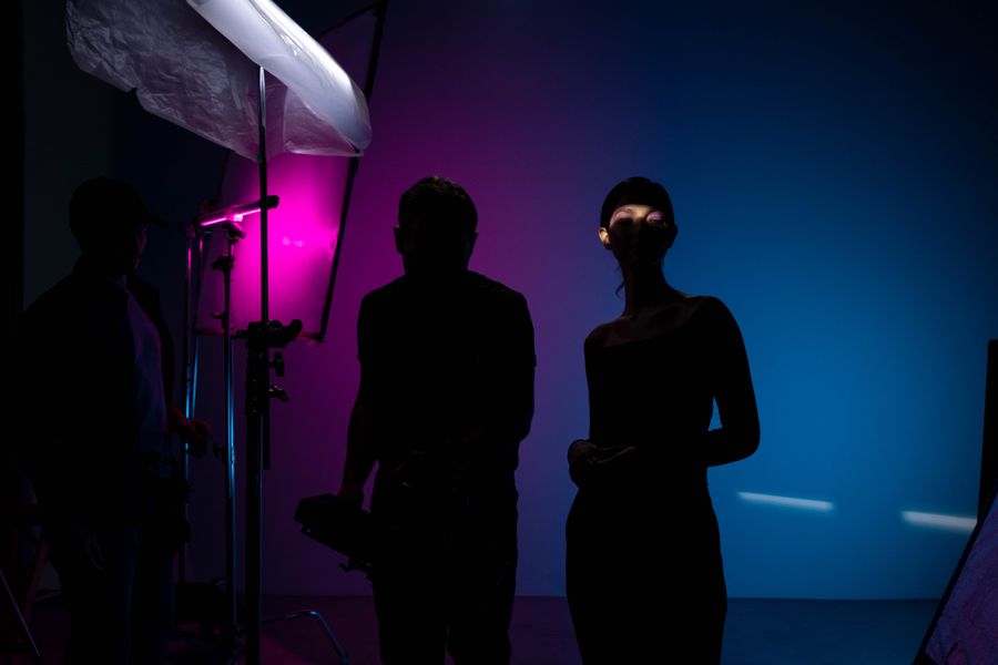 People in the studio — stock photo for Every photoaicompany design tool
