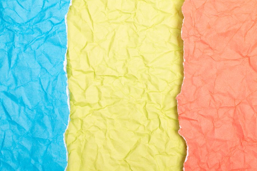 Photo of wrinkled papers — stock photo for List Designs