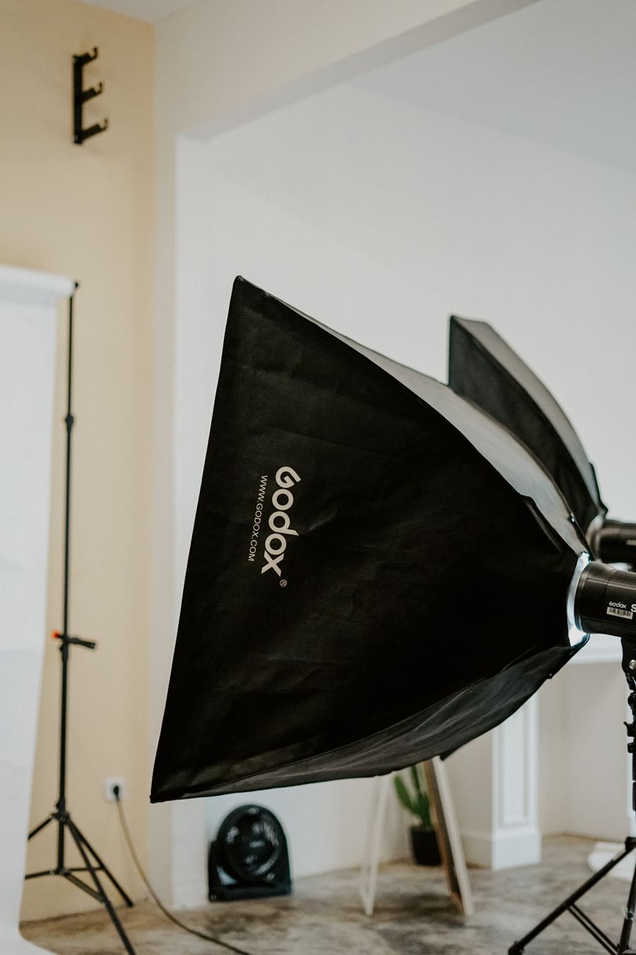 Studio lighting reflectors — Export a Design motion card