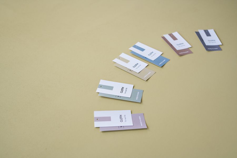 Multicolored label tags — stock photo for Simple pricing, no watermarks, no gotchas